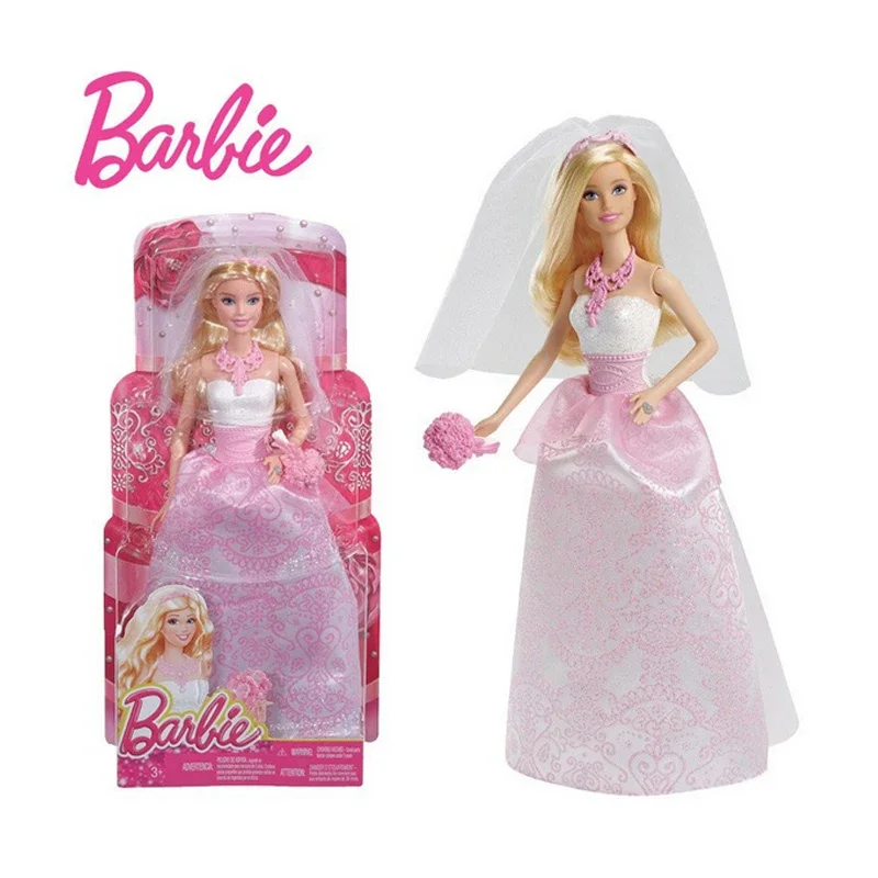 Kids Toys Xmas - Poupée Barbie Mariée, poupée de princesse