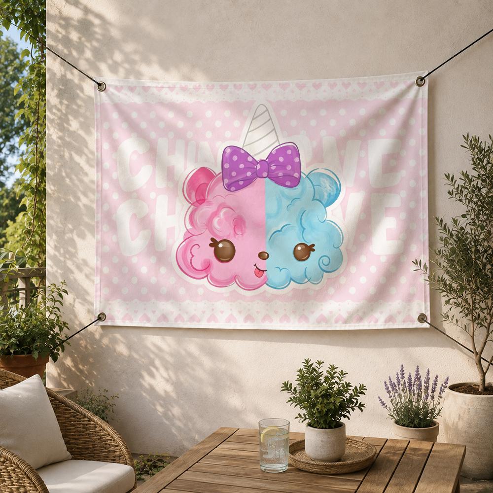 Kids Yard Toys - Drapeaux décoratifs mini Num Noms populaires