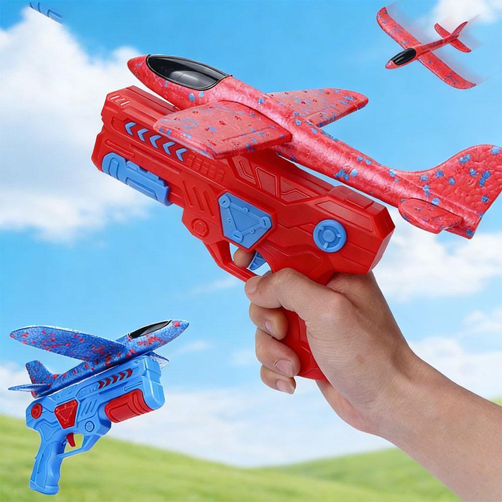 Catapult Launcher Toy - Avion en mousse lumineux, lanceur de