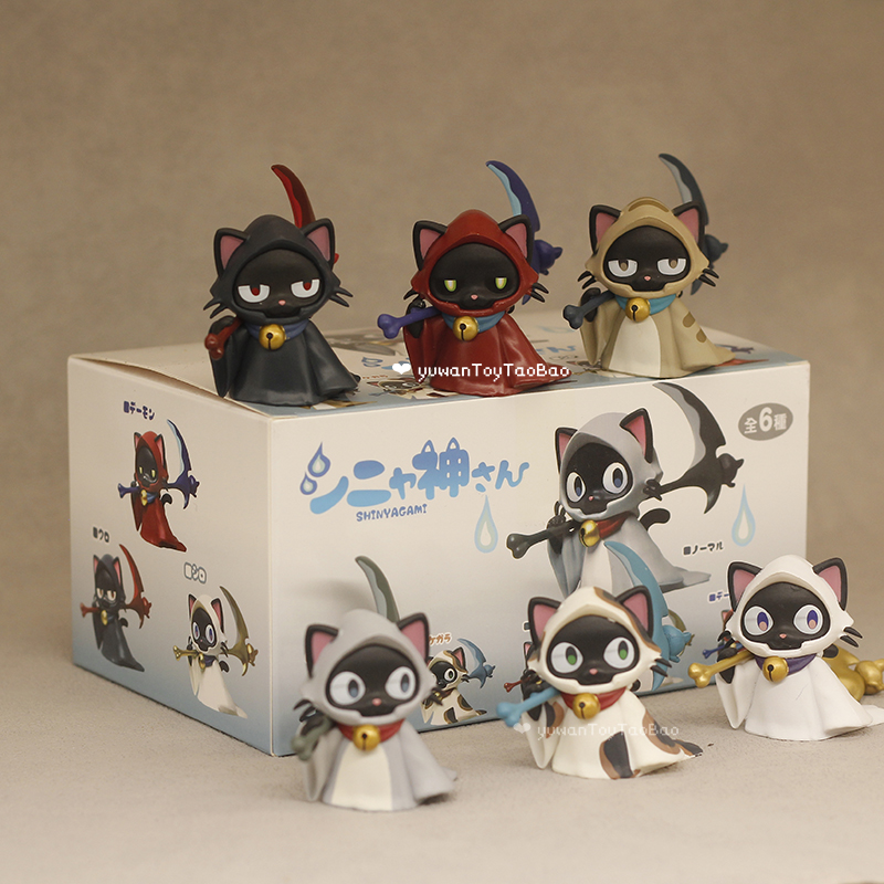 Kids Toys 3 Year Old - Figurine de chat Shinigami japonais, boîte