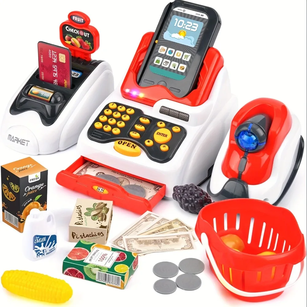 Toy Cash Register - Caisse enregistreuse jouet pour enfants, 33