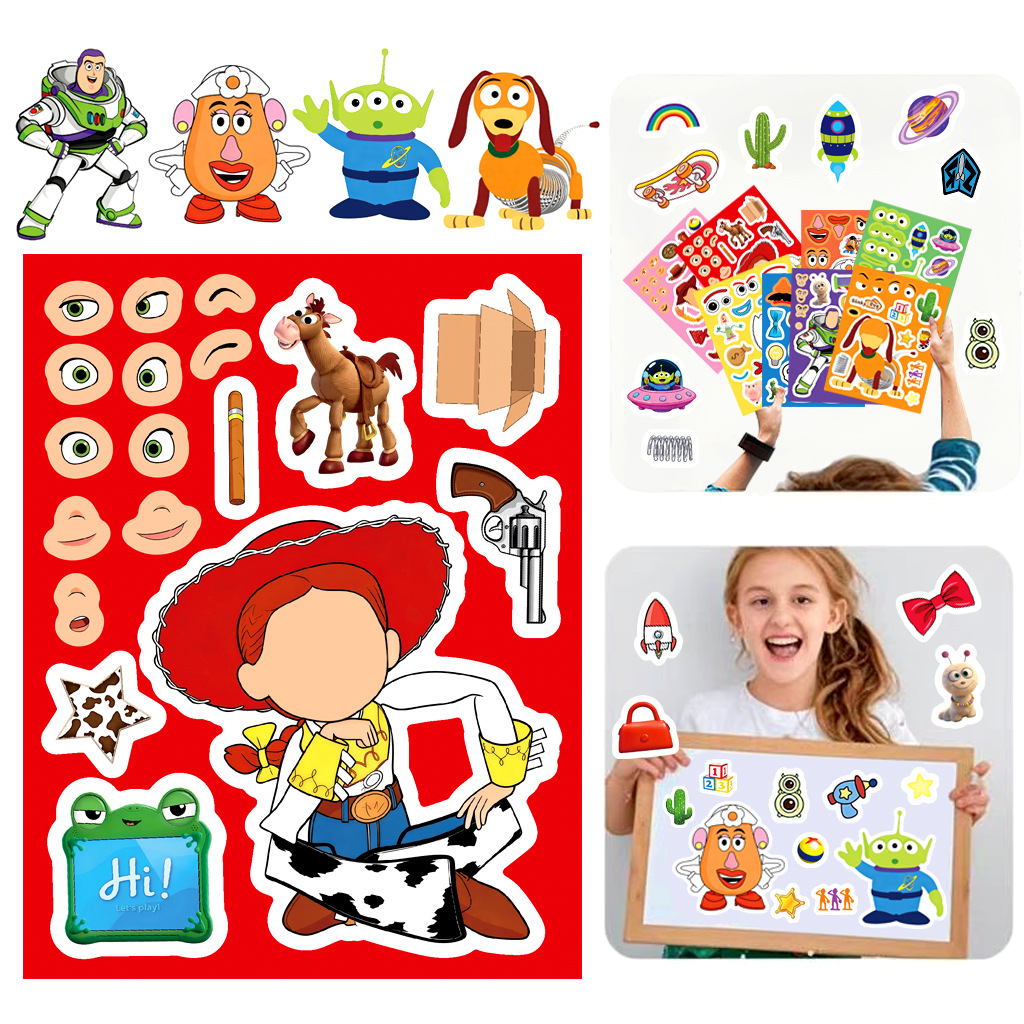 Autocollants Puzzle Réutilisab - Kids Toys Xmas avis et prix