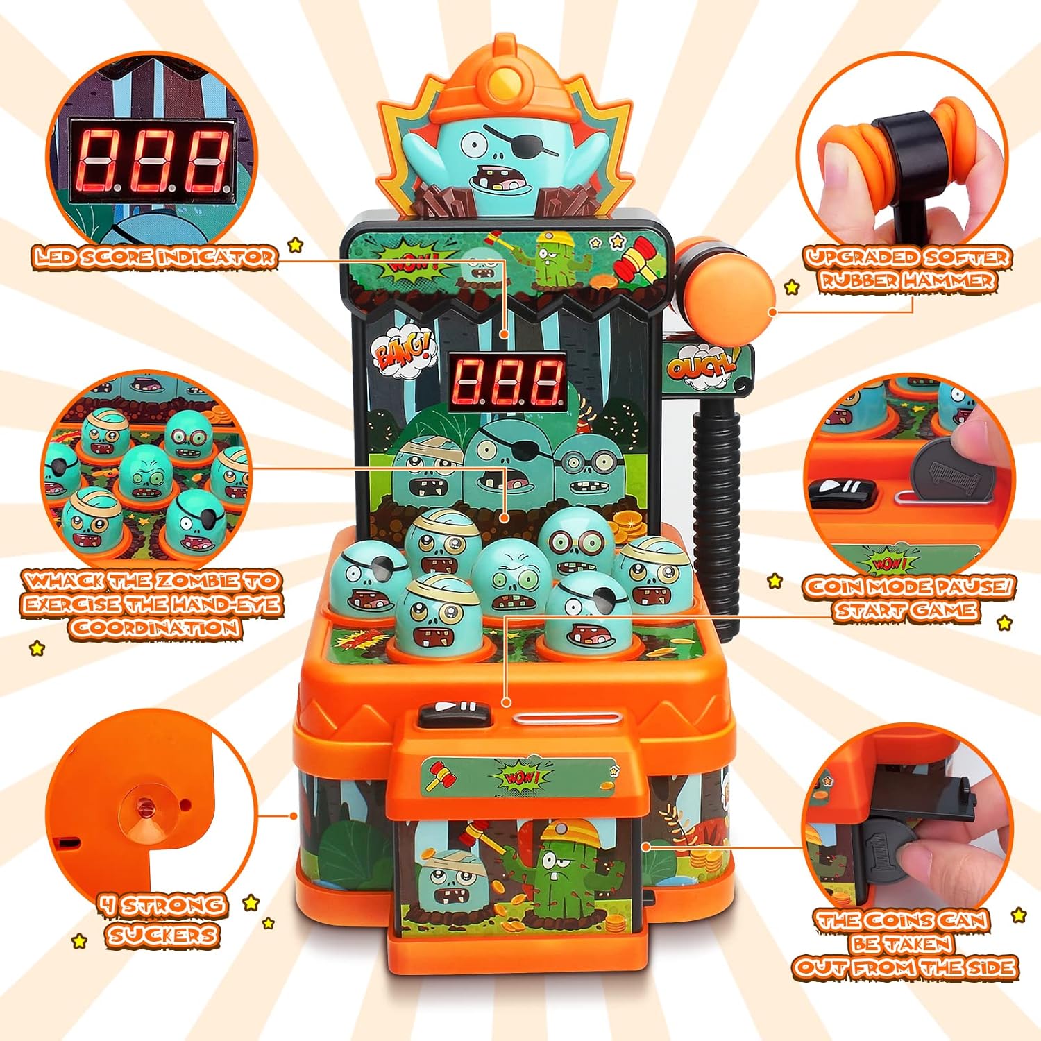Jouets de jeu de frappe de zom - Kids Zombie Toys avis et prix