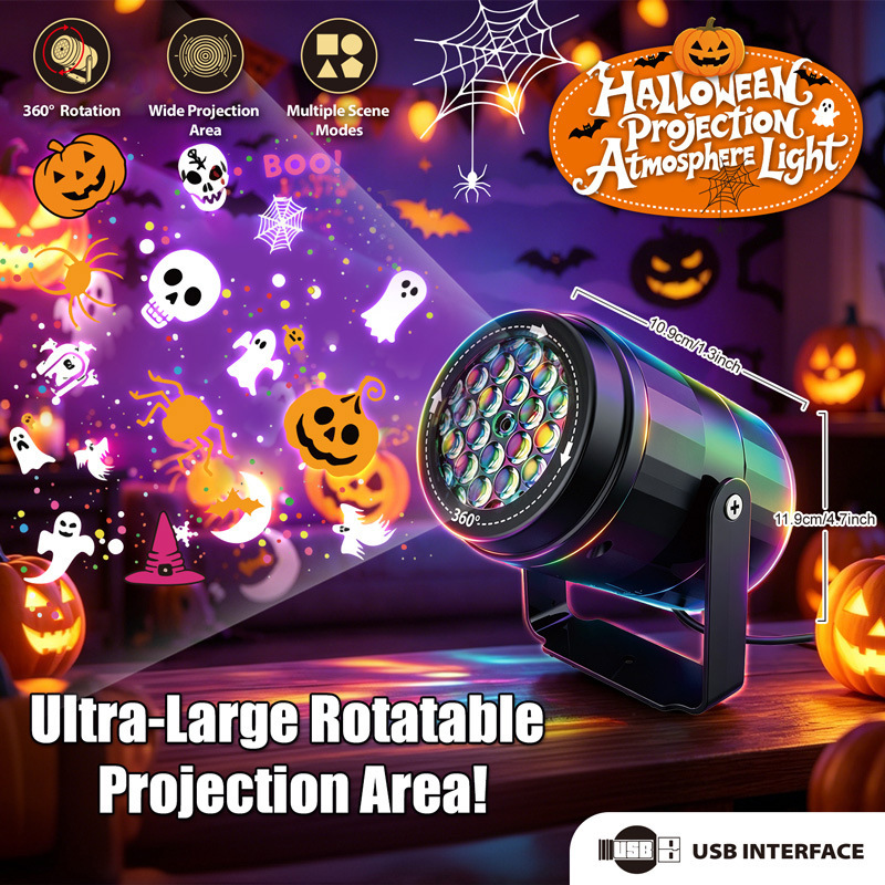 Projecteur LED pour Halloween  - Kids Yard Toys avis et prix