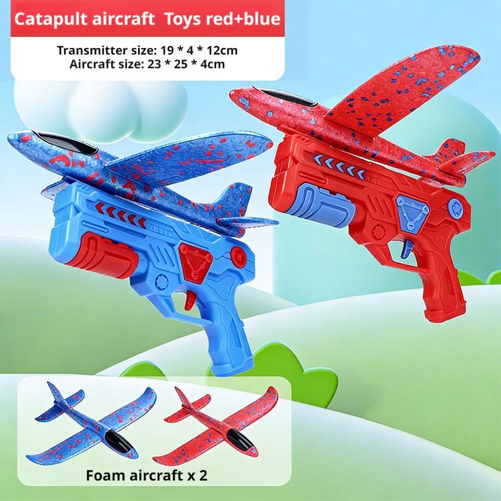 Avion en mousse lumineux, lanc - Catapult Launcher Toy avis et prix